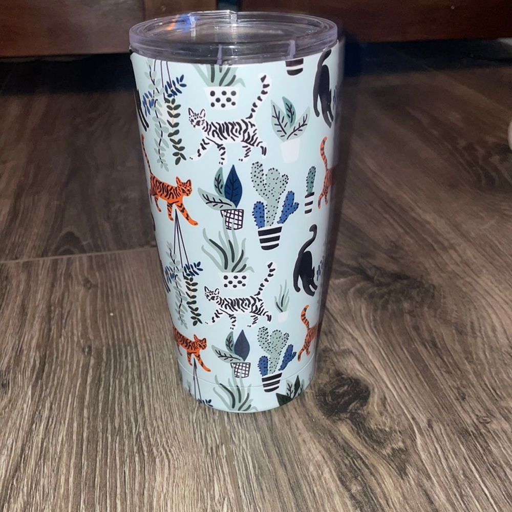 Cat & Cactus 17 oz/500 mL Tumbler